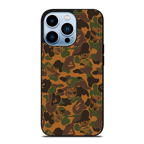 Camo MCM Worldwide iPhone 13 Pro Max Case