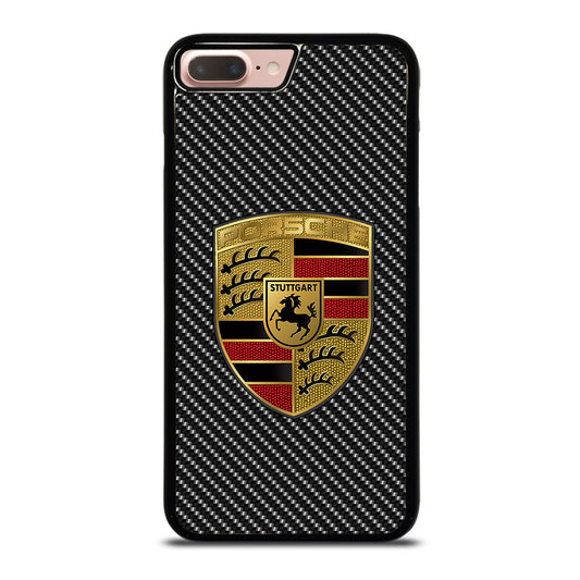 Carbon Porsche Logo iPhone 7 Plus / 8 Plus Case