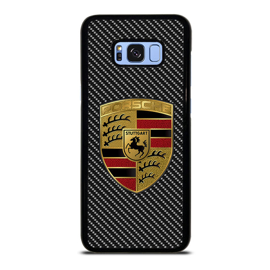 Carbon Porsche Logo Samsung Galaxy S8 Plus Case