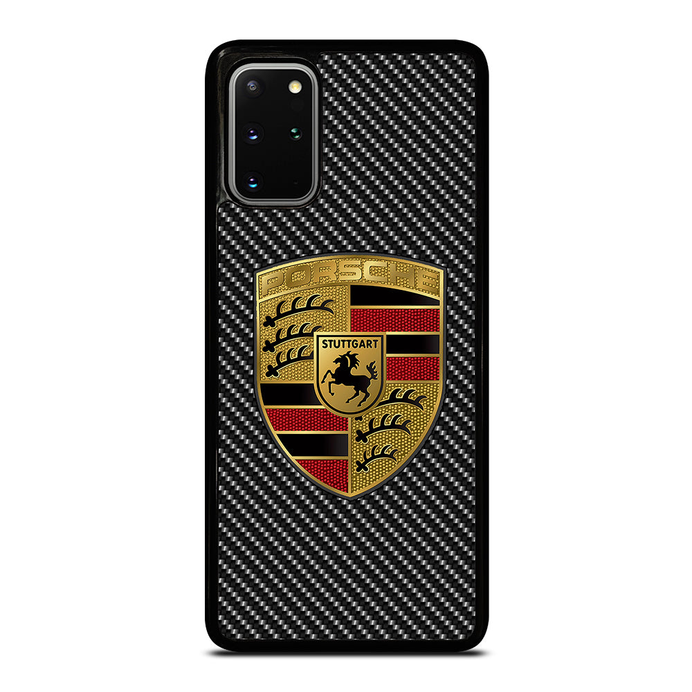 Carbon Porsche Logo Samsung Galaxy S20 Plus / S20 Plus 5G Case