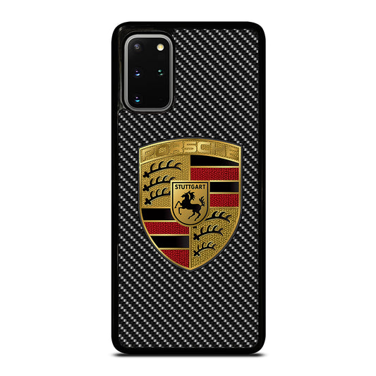 Carbon Porsche Logo Samsung Galaxy S20 Plus / S20 Plus 5G Case