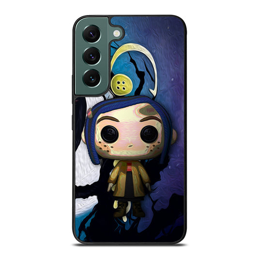 Cartoon Coraline Posterize Samsung Galaxy S22 5G Case
