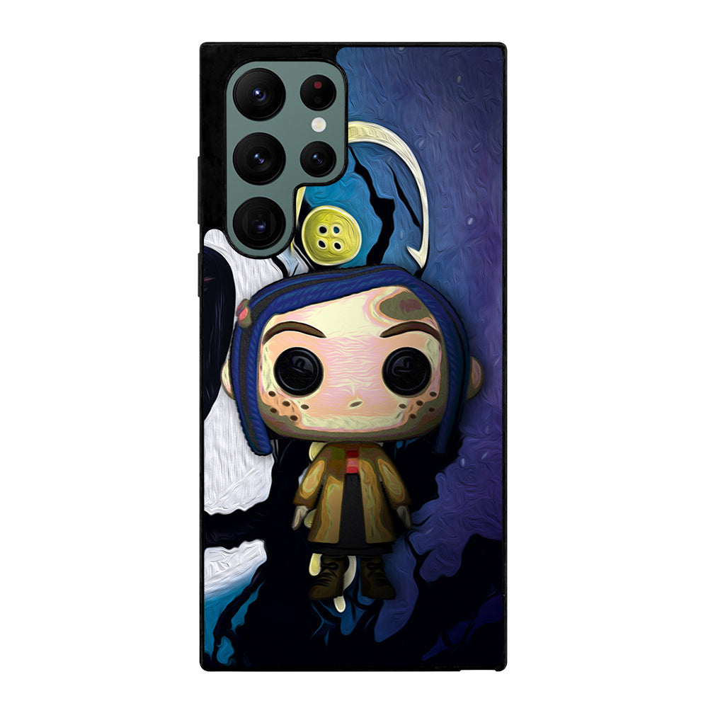 Cartoon Coraline Posterize Samsung Galaxy S22 Ultra 5G Case