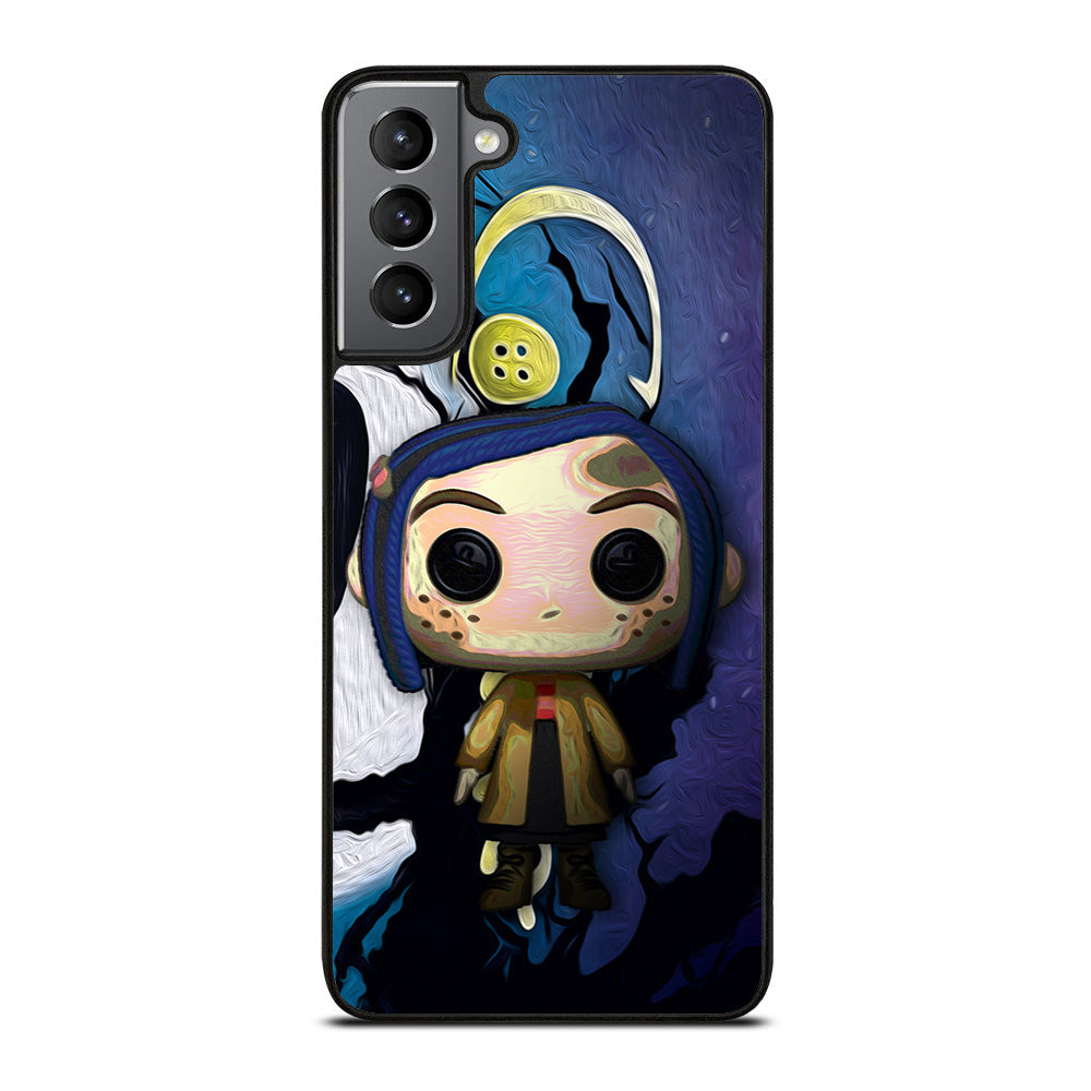 Cartoon Coraline Posterize Samsung Galaxy S21 Plus 5G Case