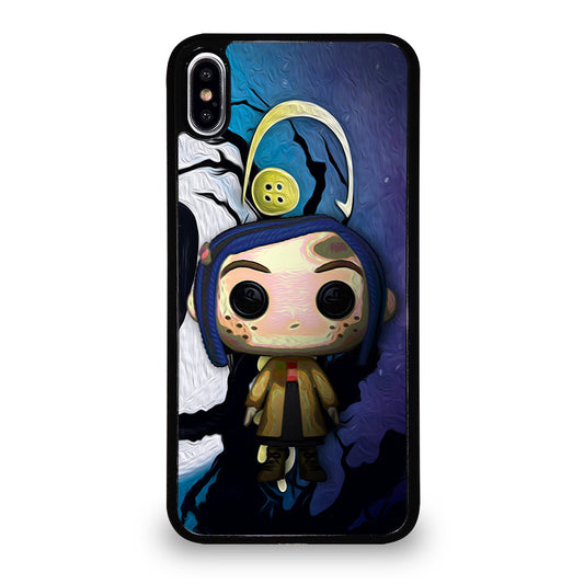 Cartoon Coraline Posterize iPhone XS Max Case