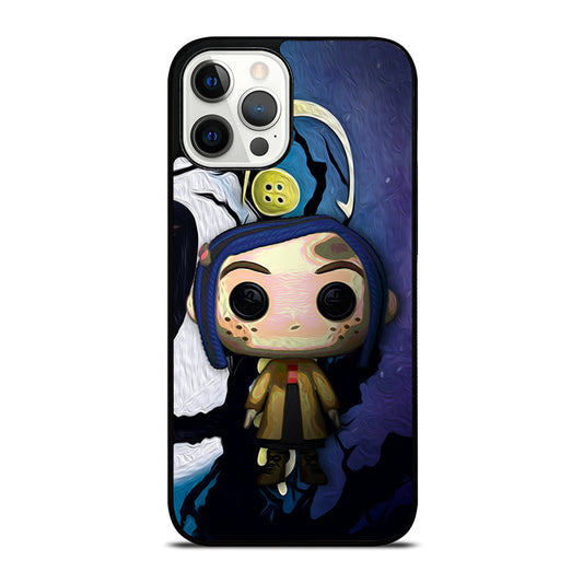 Cartoon Coraline Posterize iPhone 12 Pro Max Case