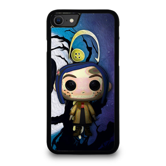 Cartoon Coraline Posterize iPhone SE 2020 Case