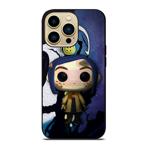 Cartoon Coraline Posterize iPhone 14 Pro Max Case