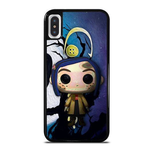 Cartoon Coraline Posterize iPhone X / XS Case