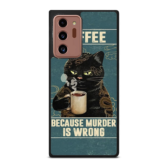 Cat n Coffee Samsung Galaxy Note 20 Ultra Case