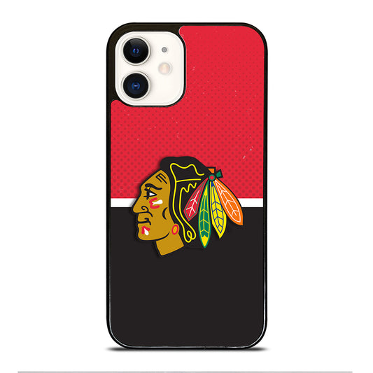 Chicago Blackhawks Logo iPhone 12 Case