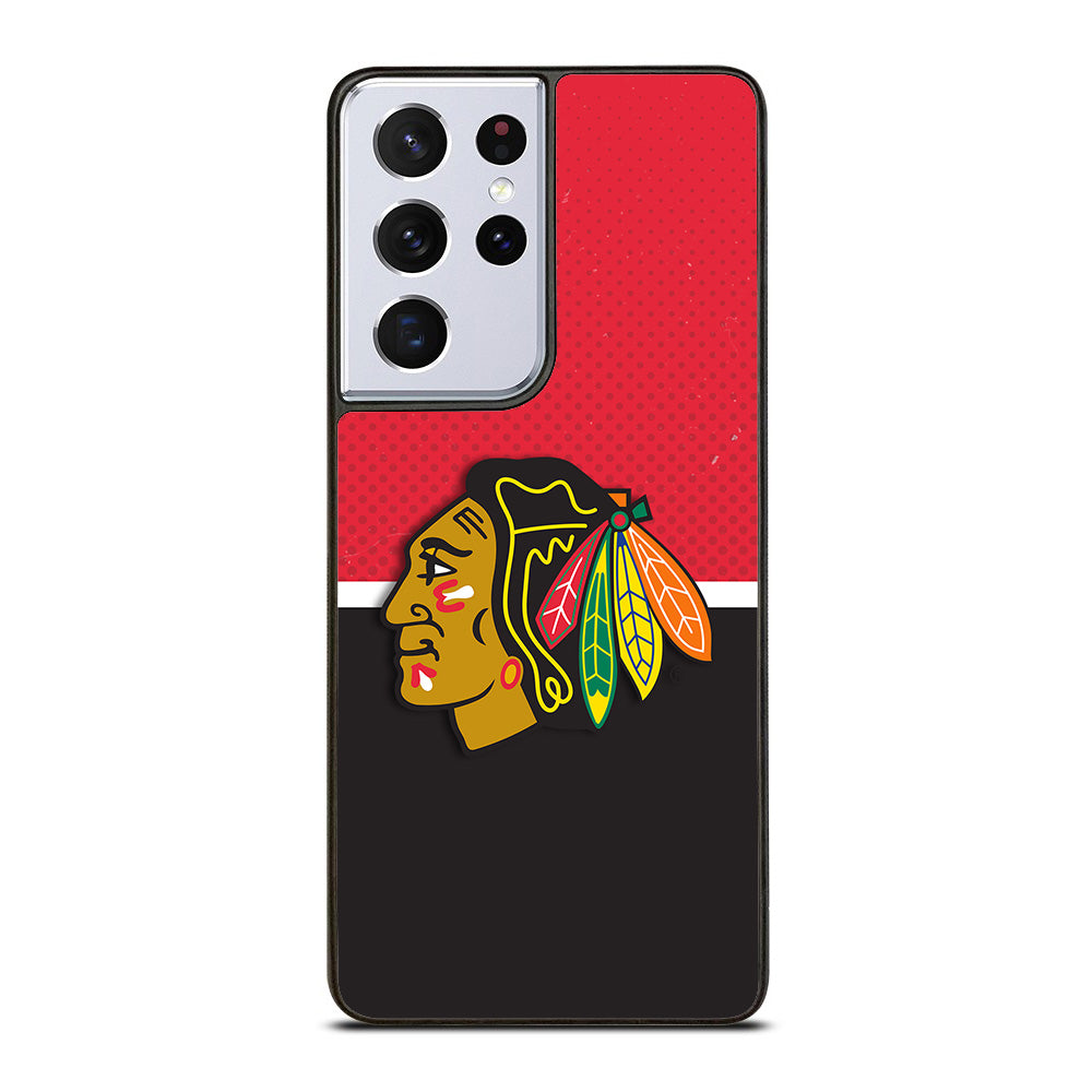 Chicago Blackhawks Logo Samsung Galaxy S21 Ultra 5G Case
