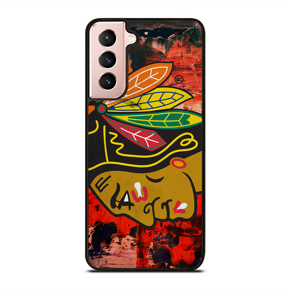 Chicago Blackhawks Symbol Samsung Galaxy S21 5G Case