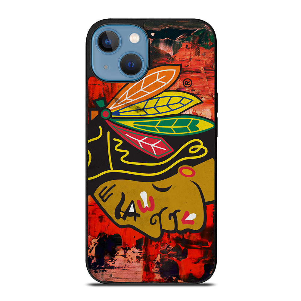 Chicago Blackhawks Symbol iPhone 13 Case