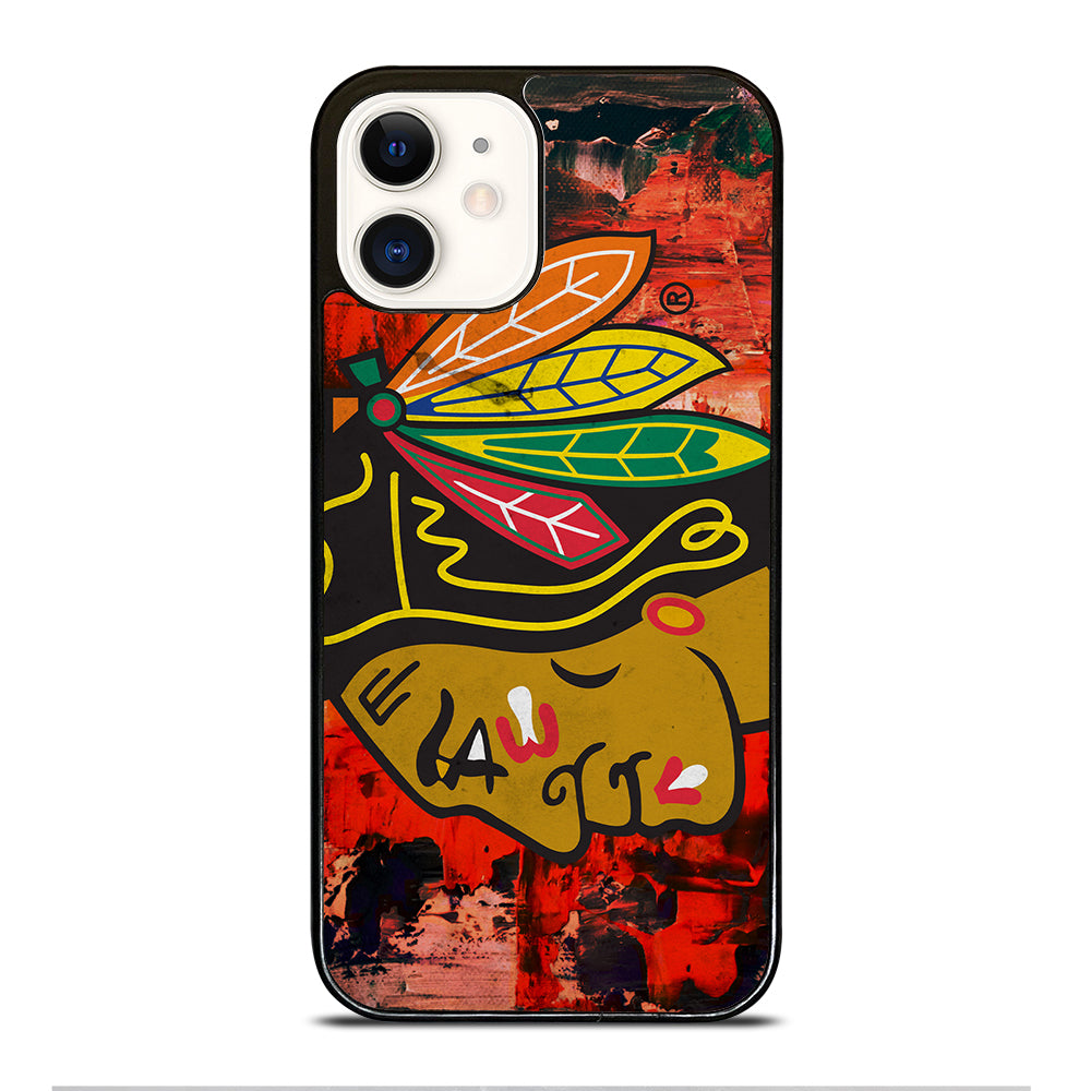 Chicago Blackhawks Symbol iPhone 12 Case