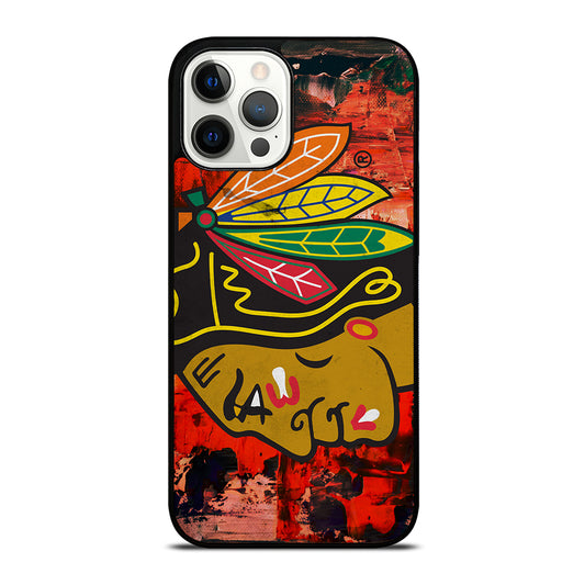 Chicago Blackhawks Symbol iPhone 12 Pro Max Case