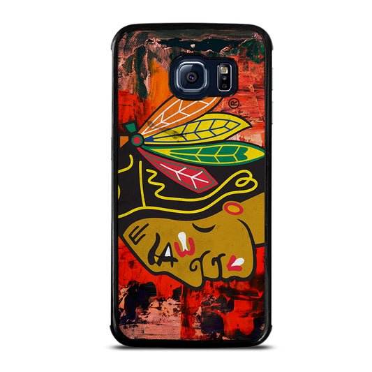 Chicago Blackhawks Symbol Samsung Galaxy S6 Edge Case