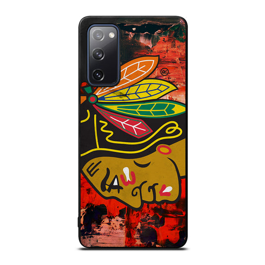 Chicago Blackhawks Symbol Samsung Galaxy S20 FE 5G Case