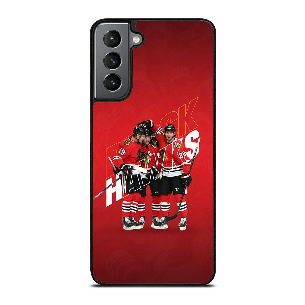 Chicago Blackhawks Team Samsung Galaxy S21 Plus 5G Case