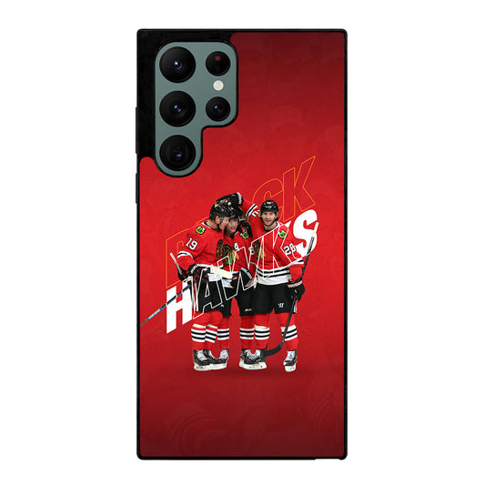 Chicago Blackhawks Team Samsung Galaxy S22 Ultra 5G Case