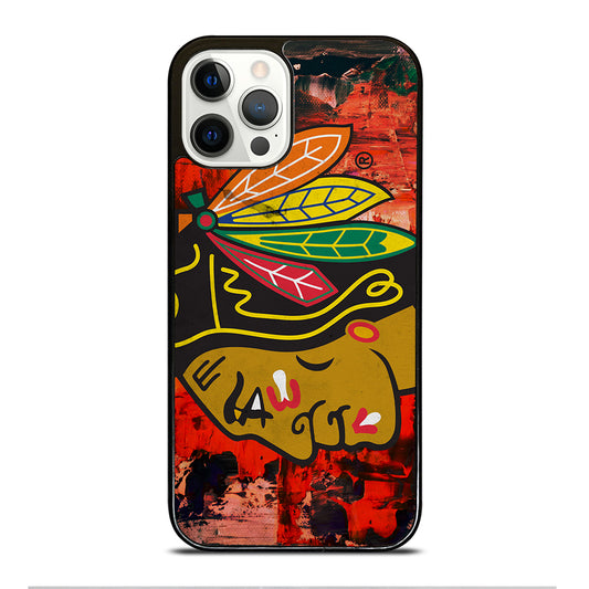 Chicago Blackhawks Symbol iPhone 12 Pro Case