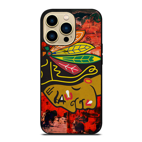 Chicago Blackhawks Symbol iPhone 14 Pro Max Case