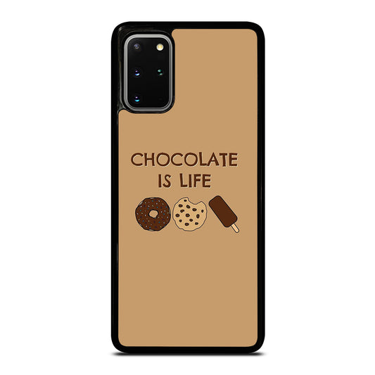 Chocolate Is Life Image Samsung Galaxy S20 Plus / S20 Plus 5G Case