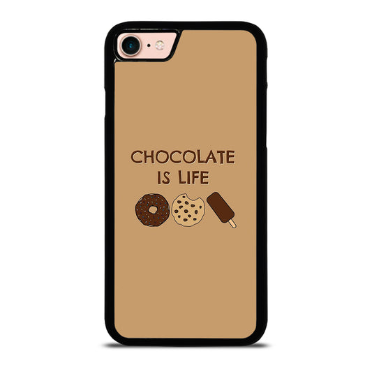 Chocolate Is Life Image iPhone 7 / 8 Case
