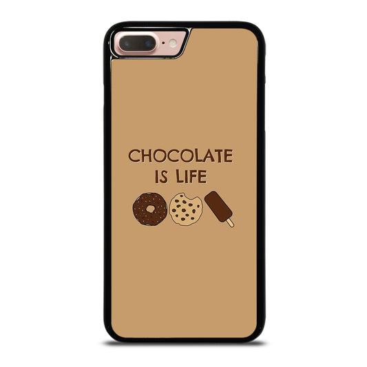 Chocolate Is Life Image iPhone 7 Plus / 8 Plus Case