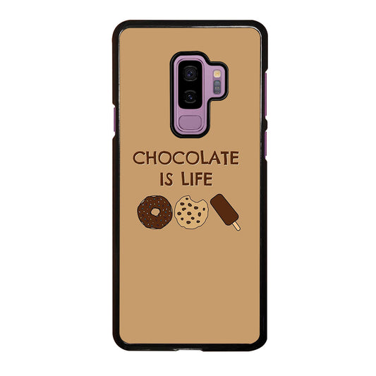 Chocolate Is Life Image Samsung Galaxy S9 Plus Case