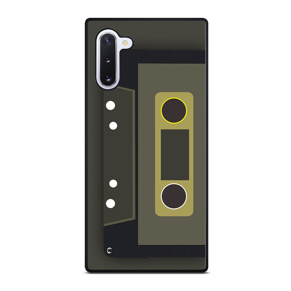 Chocolate Retro Cassette Tape Samsung Galaxy Note 10 Case