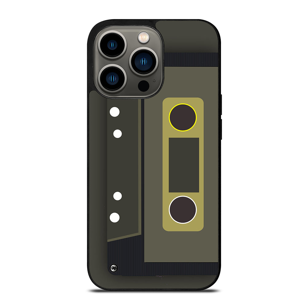Chocolate Retro Cassette Tape iPhone 13 Pro Case