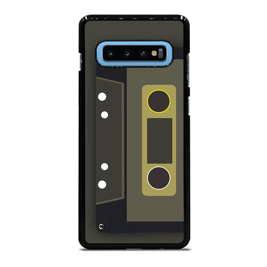 Chocolate Retro Cassette Tape Samsung Galaxy S10 Plus Case