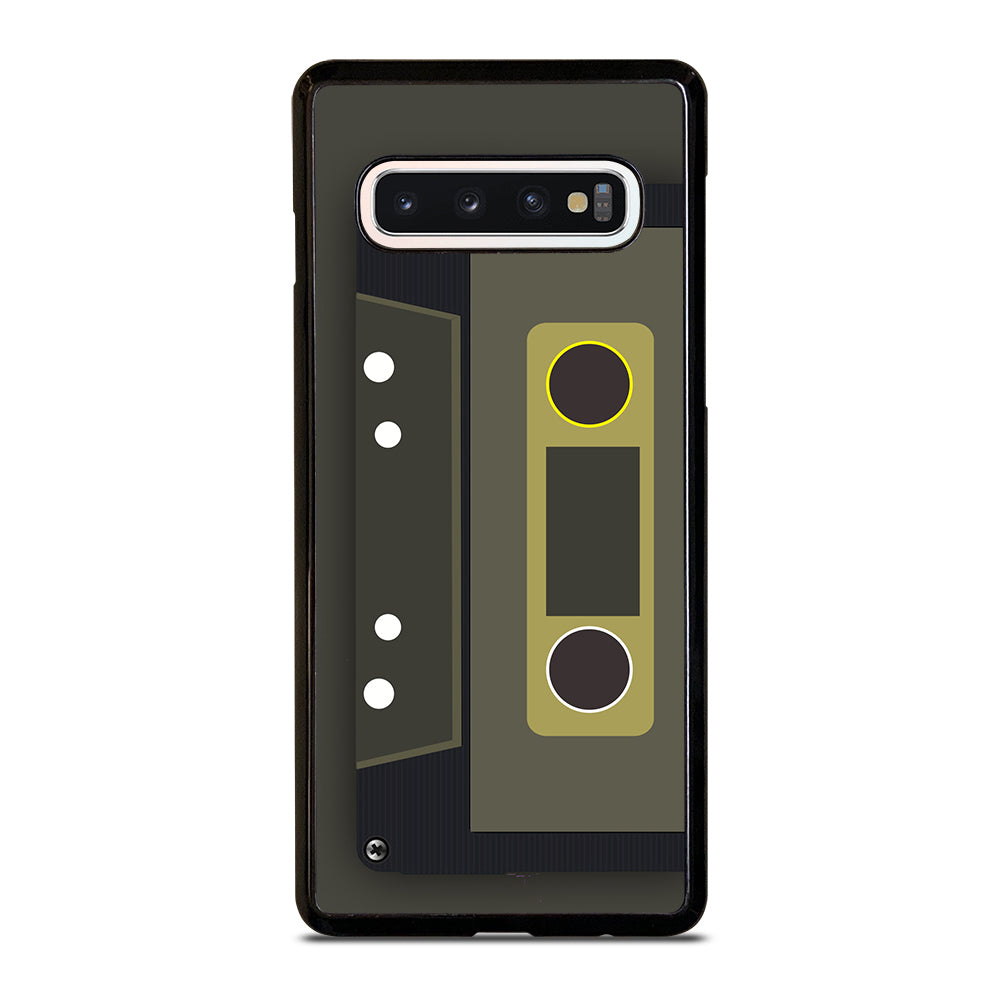 Chocolate Retro Cassette Tape Samsung Galaxy S10 Case