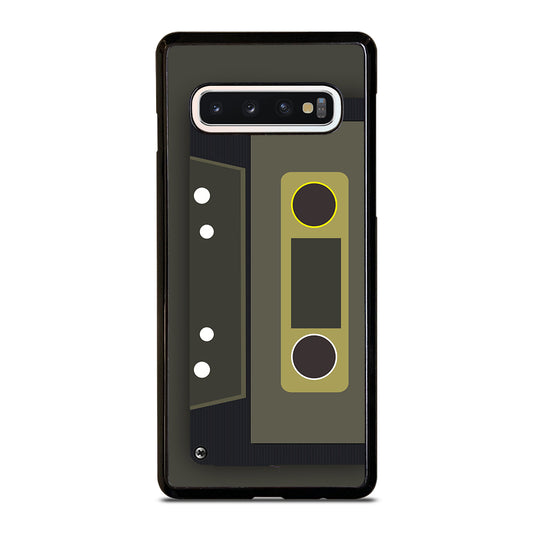 Chocolate Retro Cassette Tape Samsung Galaxy S10 Case