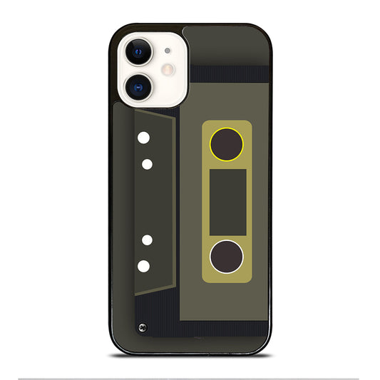 Chocolate Retro Cassette Tape iPhone 12 Case