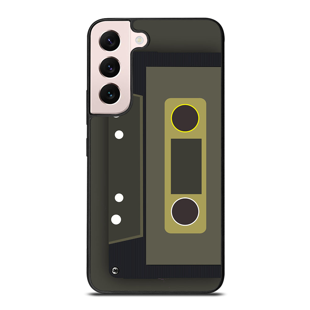 Chocolate Retro Cassette Tape Samsung Galaxy S22 Plus 5G Case