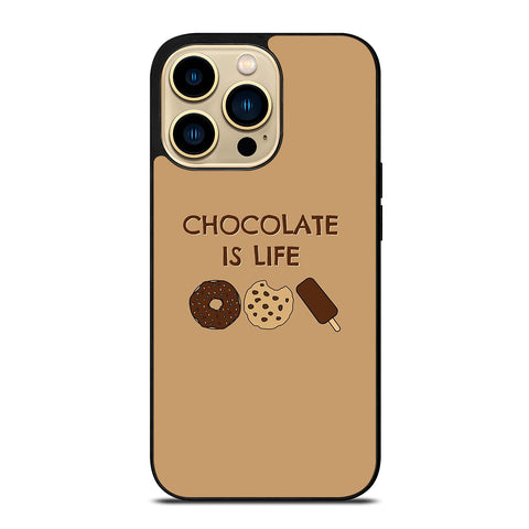 Chocolate Is Life Image iPhone 14 Pro Max Case