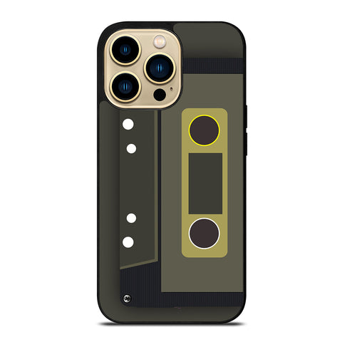 Chocolate Retro Cassette Tape iPhone 14 Pro Max Case