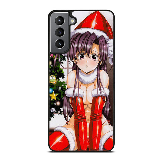 Christmas Sexy Anime Echhi Samsung Galaxy S21 Plus 5G Case