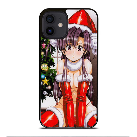 Christmas Sexy Anime Echhi iPhone 12 Mini Case