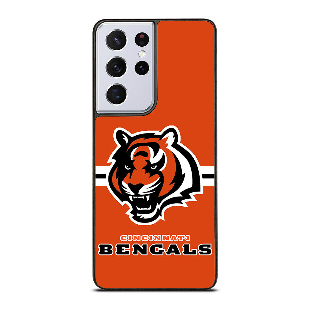 Cincinnati Bengals Logo Samsung Galaxy S21 Ultra 5G Case