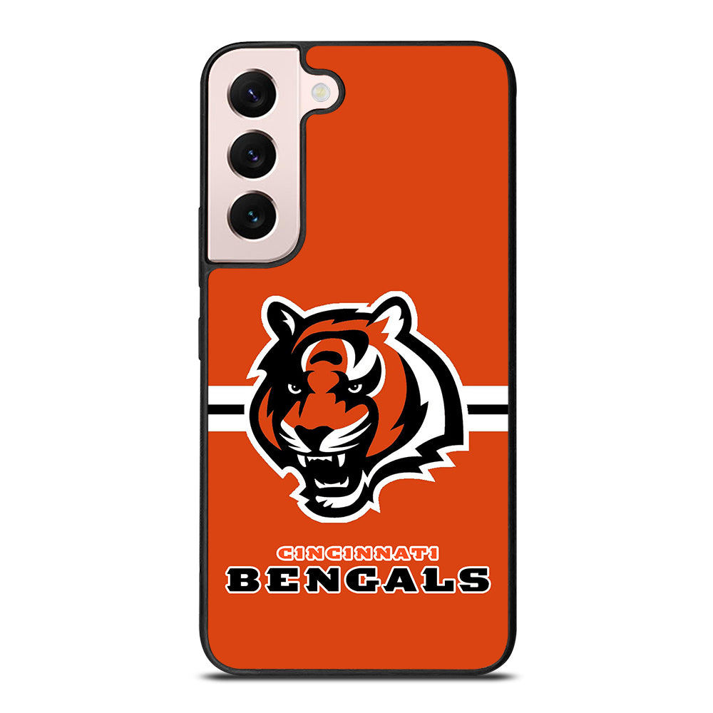 Cincinnati Bengals Logo Samsung Galaxy S22 Plus 5G Case