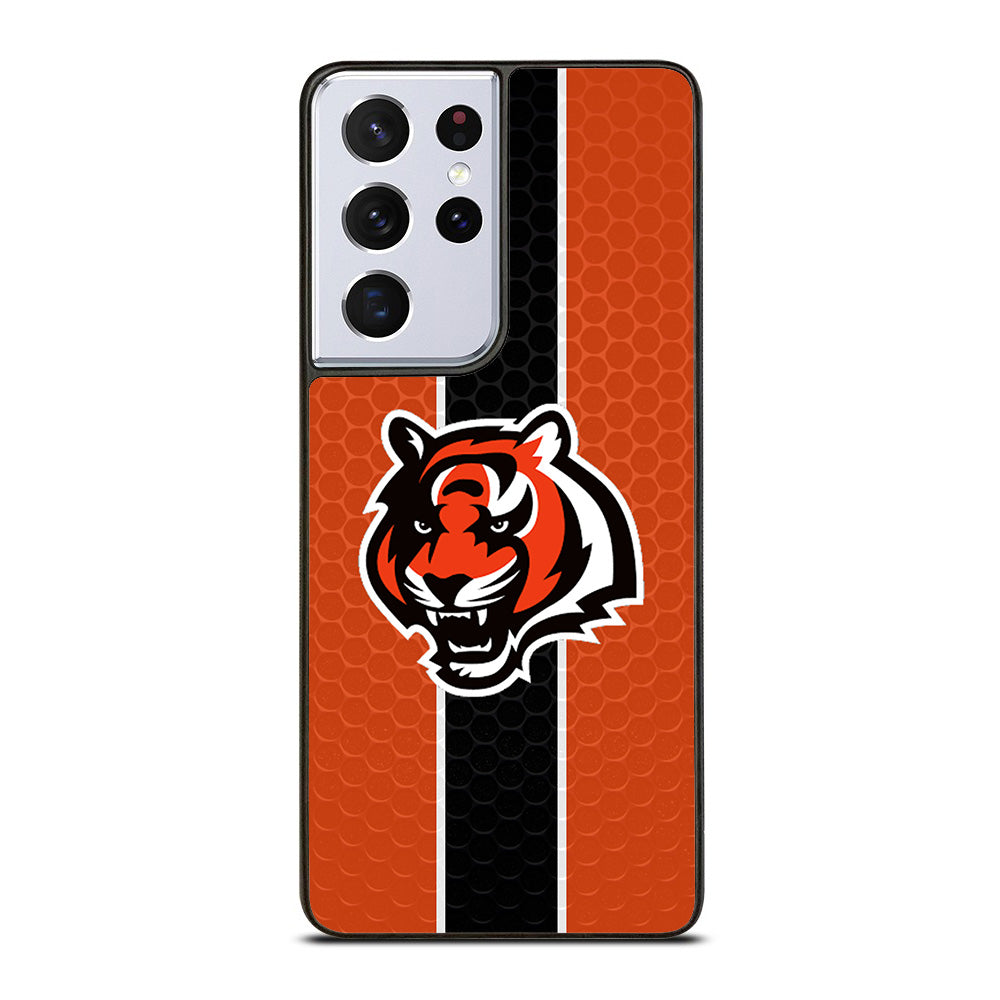 Cincinnati Bengals Team Samsung Galaxy S21 Ultra 5G Case