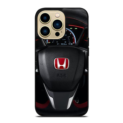 Civic Type R Steering Speed Meter iPhone 14 Pro Max Case