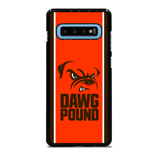 Cleveland Browns Dawg Pound Samsung Galaxy S10 Plus Case