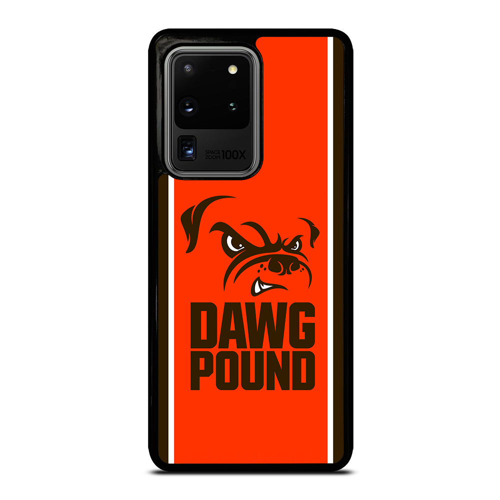 Cleveland Browns Dawg Pound Samsung Galaxy S20 Ultra / S20 Ultra 5G Case
