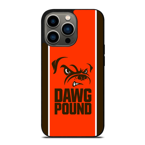 Cleveland Browns Dawg Pound iPhone 13 Pro Case