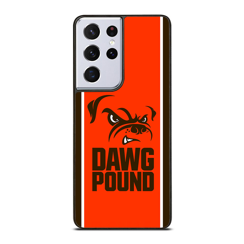 Cleveland Browns Dawg Pound Samsung Galaxy S21 Ultra 5G Case