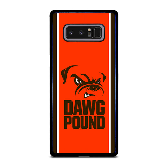 Cleveland Browns Dawg Pound Samsung Galaxy Note 8 Case